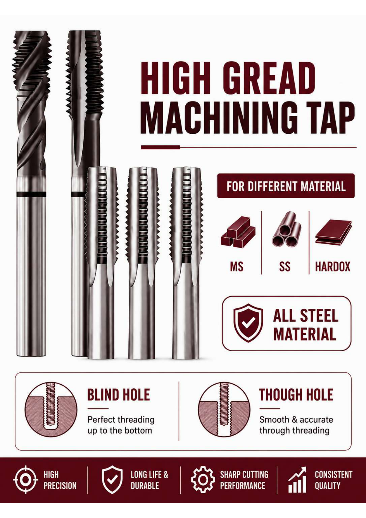 High Grade Machining Taps